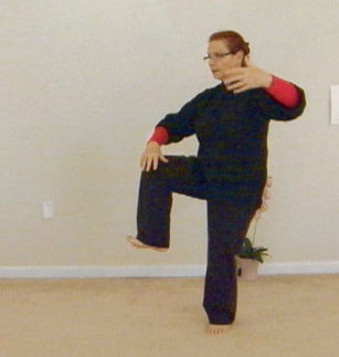 Photo: Brush knee, twist step sequence. © all rights reserved.
